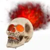 Sunstar Industries 10-Inch Blazing Skull Light Up Decoration