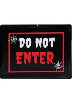 Fun World Neon Light Do Not Enter 11" Sign