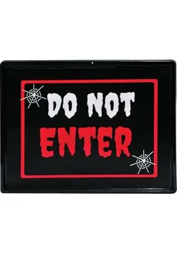 Fun World Neon Light Do Not Enter 11" Sign 3 Fun World Neon Light Do Not Enter 11" Sign