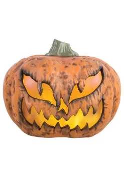 Sunstar Industries 12" Light Up Blow Mold Pumpkin Decoration