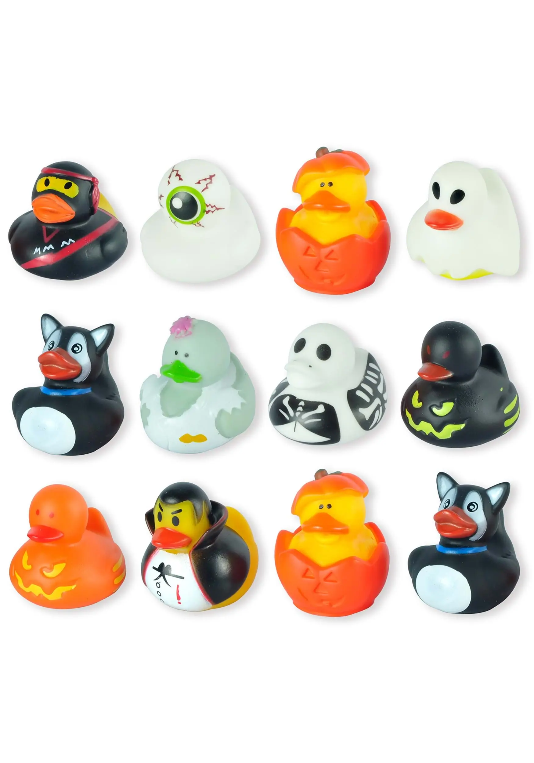 Joyin Halloween Prefilled 12 Pack Pumpkin Box With Rubber Duck 4 Joyin Halloween Prefilled 12 Pack Pumpkin Box With Rubber Duck - Image 2