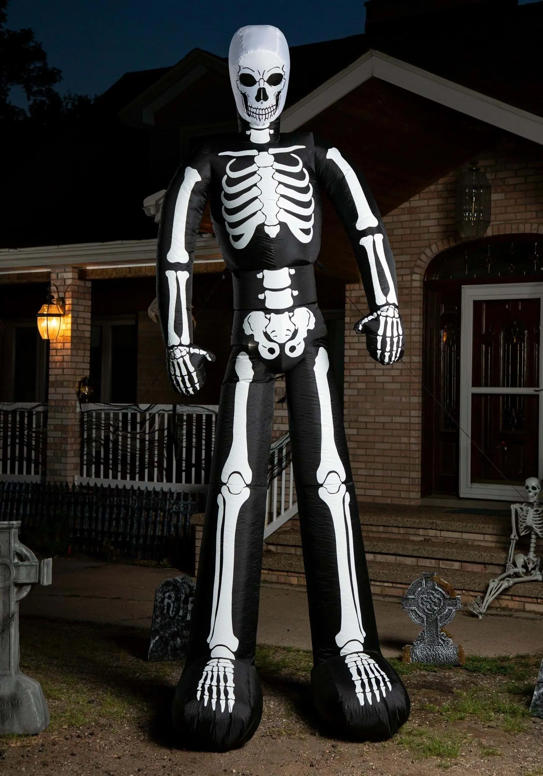 Mars Hill Decorative 12 Foot Inflatable Skeleton 3 Mars Hill Decorative 12 Foot Inflatable Skeleton