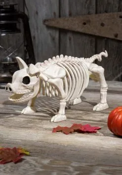 Seasons (HK) Ltd. 14.75-Inch Pig Skeleton Decoration