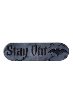 Forum Novelties, Inc 18" Stay Out Foam Sign Decoration
