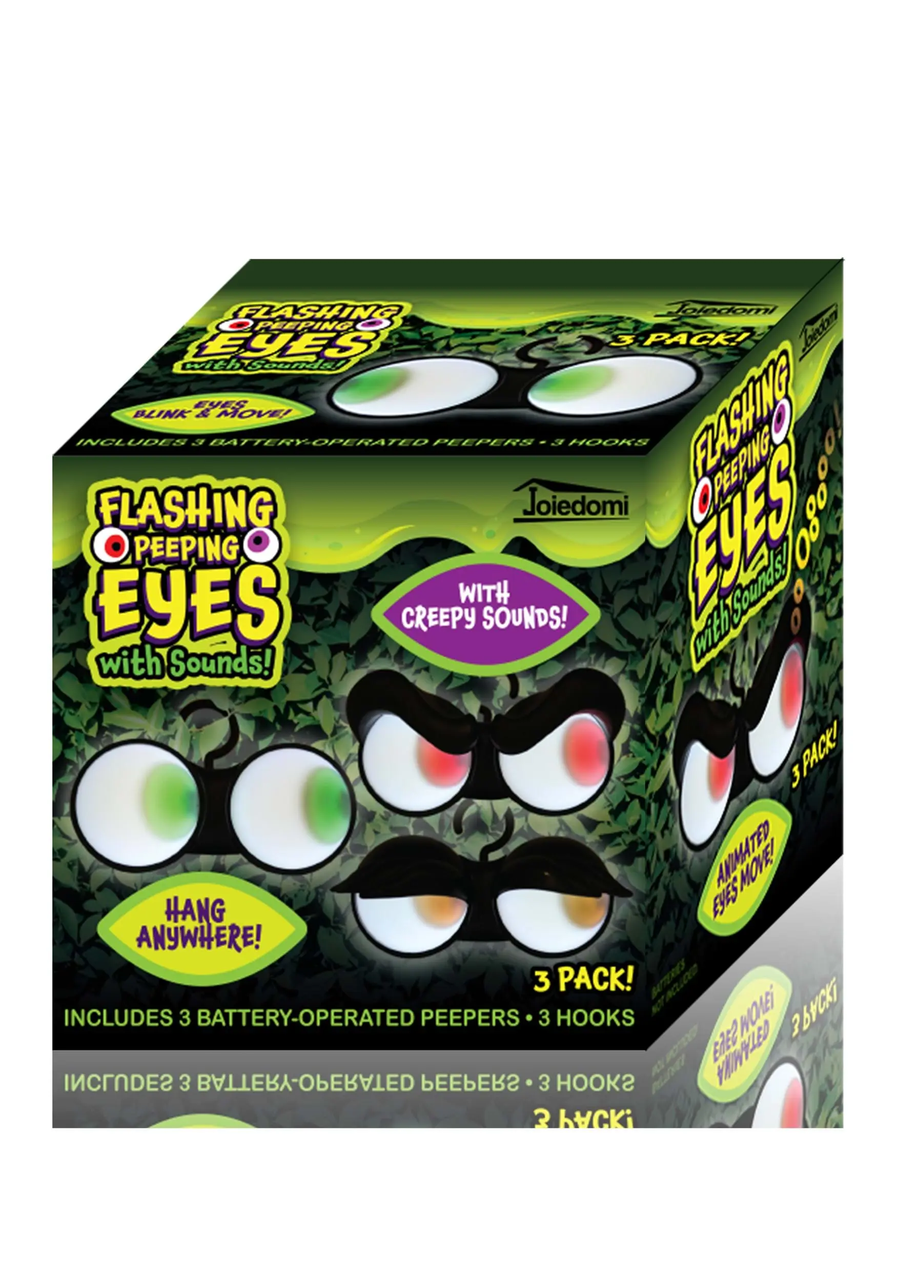 Joyin 3 Pack Sound-Activated Flashing Peeping Eyes Light Decoration 5 Joyin 3 Pack Sound-Activated Flashing Peeping Eyes Light Decoration - Image 3