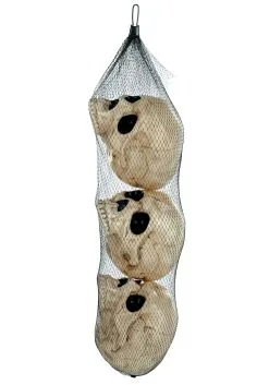 Seasons (HK) Ltd. 3 Piece Bag Of Skulls Decoration