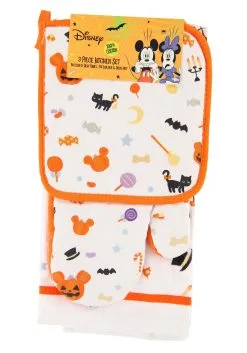 Zrike Brands 3 Piece Disney Mickey Halloween Treats Textile Kitchen Set 11 Zrike Brands 3 Piece Disney Mickey Halloween Treats Textile Kitchen Set -Skeletons And Skulls Sales Shop 3 piece disney mickey halloween treats textile set alt 4