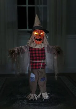 Morris Costumes 36 Inch Twitching Light Up Animated Scarecrow Prop
