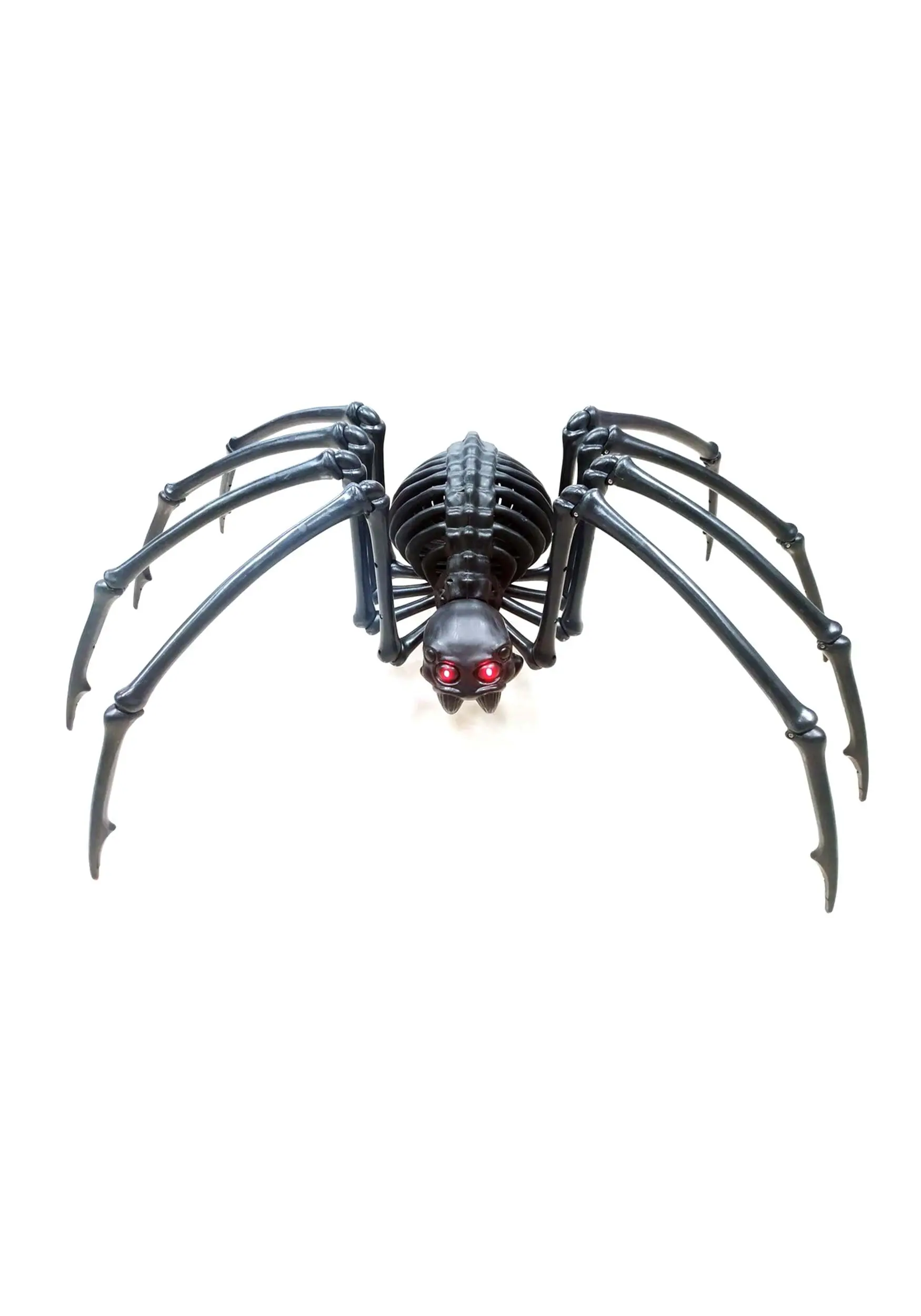 Seasons (HK) Ltd. 40" Black Skeleton Spider With Light Up Eyes And Timer Halloween Decoration 3 Seasons (HK) Ltd. 40" Black Skeleton Spider With Light Up Eyes And Timer Halloween Decoration