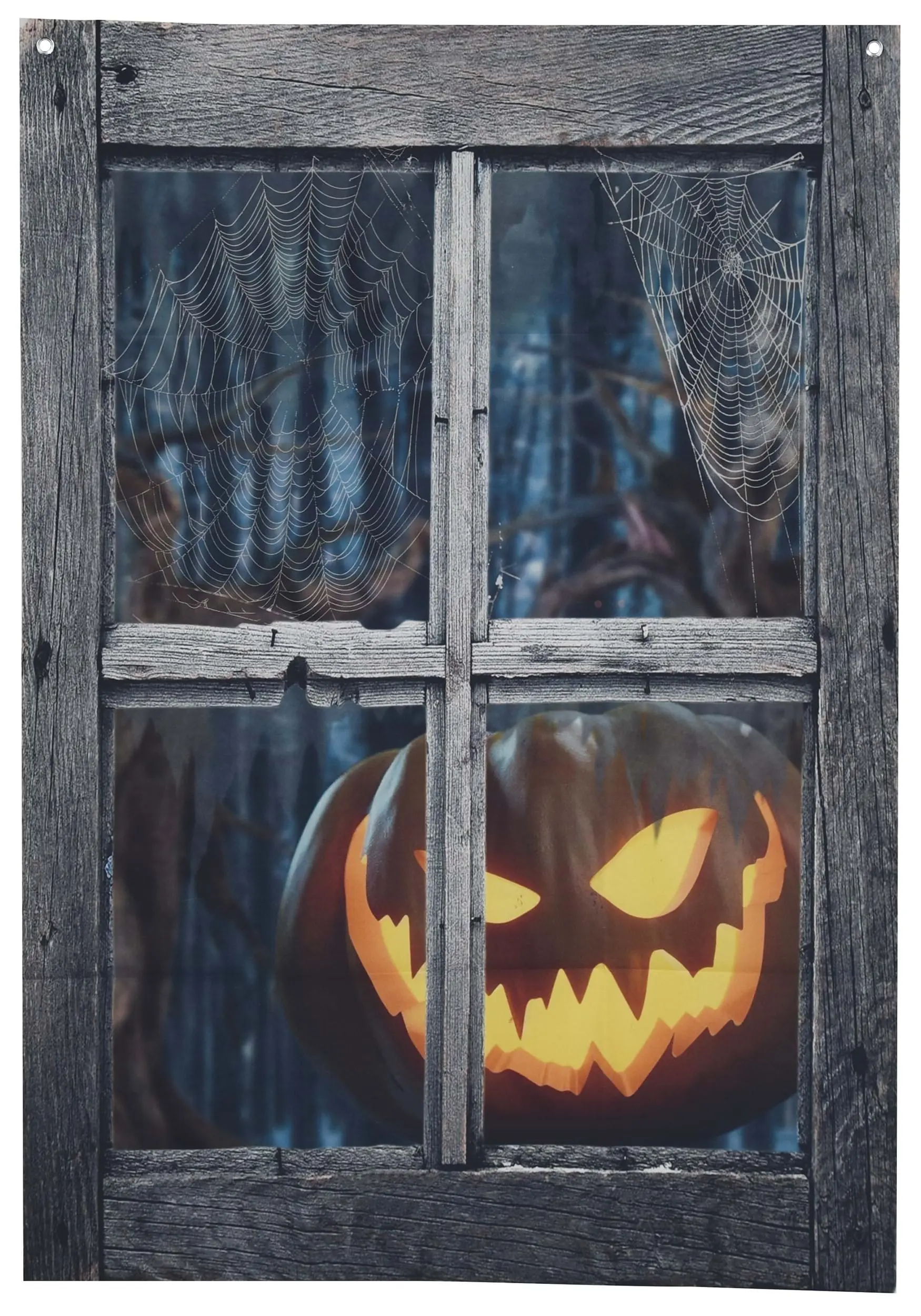 Sunstar Industries 47" Jack O Lantern Window Screen 3 Sunstar Industries 47" Jack O Lantern Window Screen