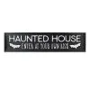 Gerson 48 Inch Wood Halloween Haunted House Sign Decoration -Skeletons And Skulls Sales Shop 48 inch wood halloween haunted house sign