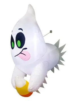 Joyin 4FT Tall Window Breaker Cute Ghost Escaping Inflatable Halloween Decoration