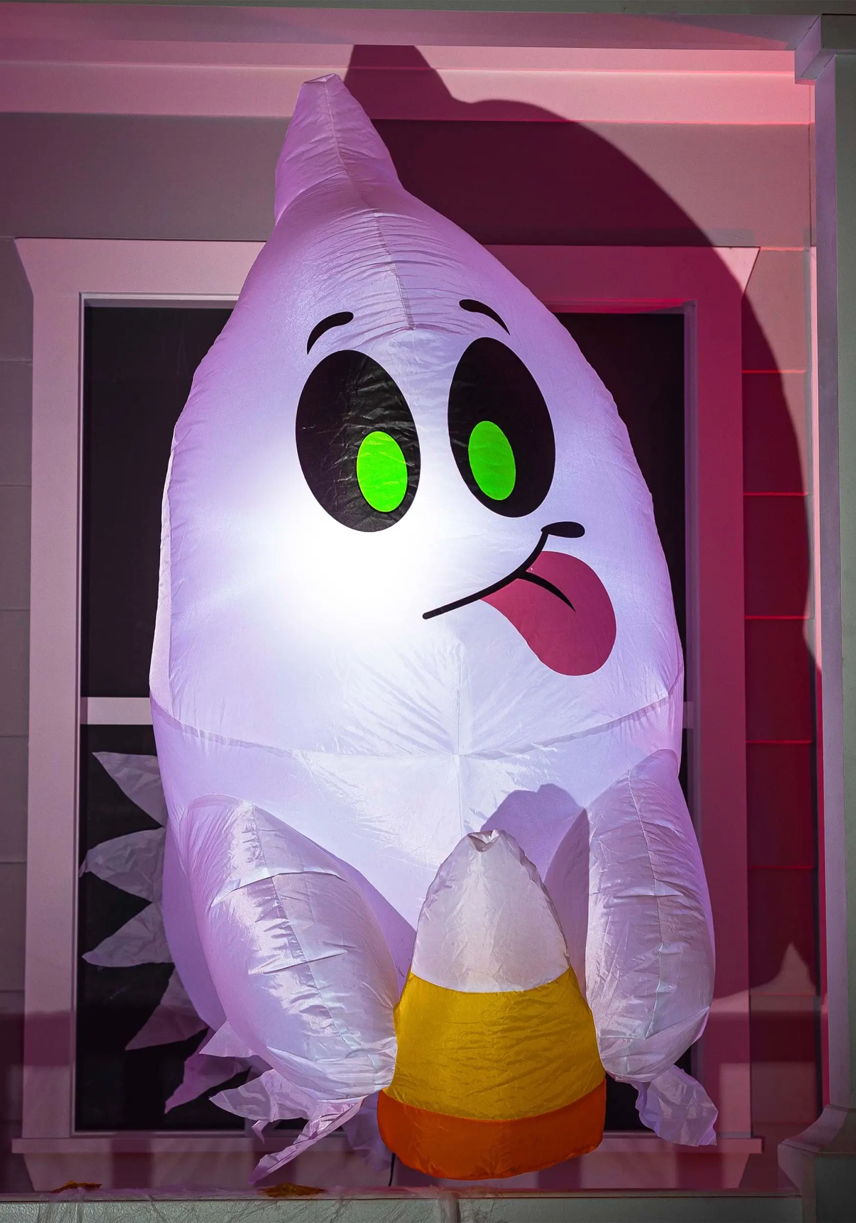Joyin 4FT Tall Window Breaker Cute Ghost Escaping Inflatable Halloween Decoration 7 Joyin 4FT Tall Window Breaker Cute Ghost Escaping Inflatable Halloween Decoration - Image 5