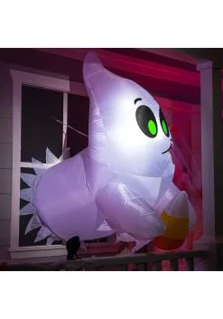 Joyin 4FT Tall Window Breaker Cute Ghost Escaping Inflatable Halloween Decoration 15 Joyin 4FT Tall Window Breaker Cute Ghost Escaping Inflatable Halloween Decoration -Skeletons And Skulls Sales Shop 5ft tall window breaker cute ghost escaping inflat alt 5
