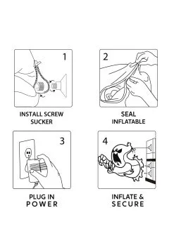 Joyin 4FT Tall Window Breaker Cute Ghost Escaping Inflatable Halloween Decoration 16 Joyin 4FT Tall Window Breaker Cute Ghost Escaping Inflatable Halloween Decoration -Skeletons And Skulls Sales Shop 5ft tall window breaker cute ghost escaping inflat alt 6