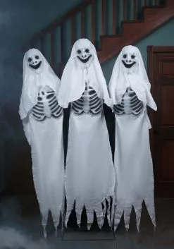 Forum Novelties, Inc 6 Ft. Animatronic Ghostly Trio Decoration -Skeletons And Skulls Sales Shop 6 animatronic ghostly trio decoration alt 2