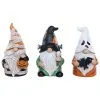 Special T Imports 6" Halloween Set Of 3 Character Resin Gnomes Decoration