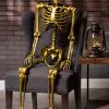 Seasons (HK) Ltd. 60 Inch Gold Life Size Posable Skeleton Prop 2 Seasons (HK) Ltd. 60 Inch Gold Life Size Posable Skeleton Prop -Skeletons And Skulls Sales Shop 60 gold life size posable skeleton prop 0