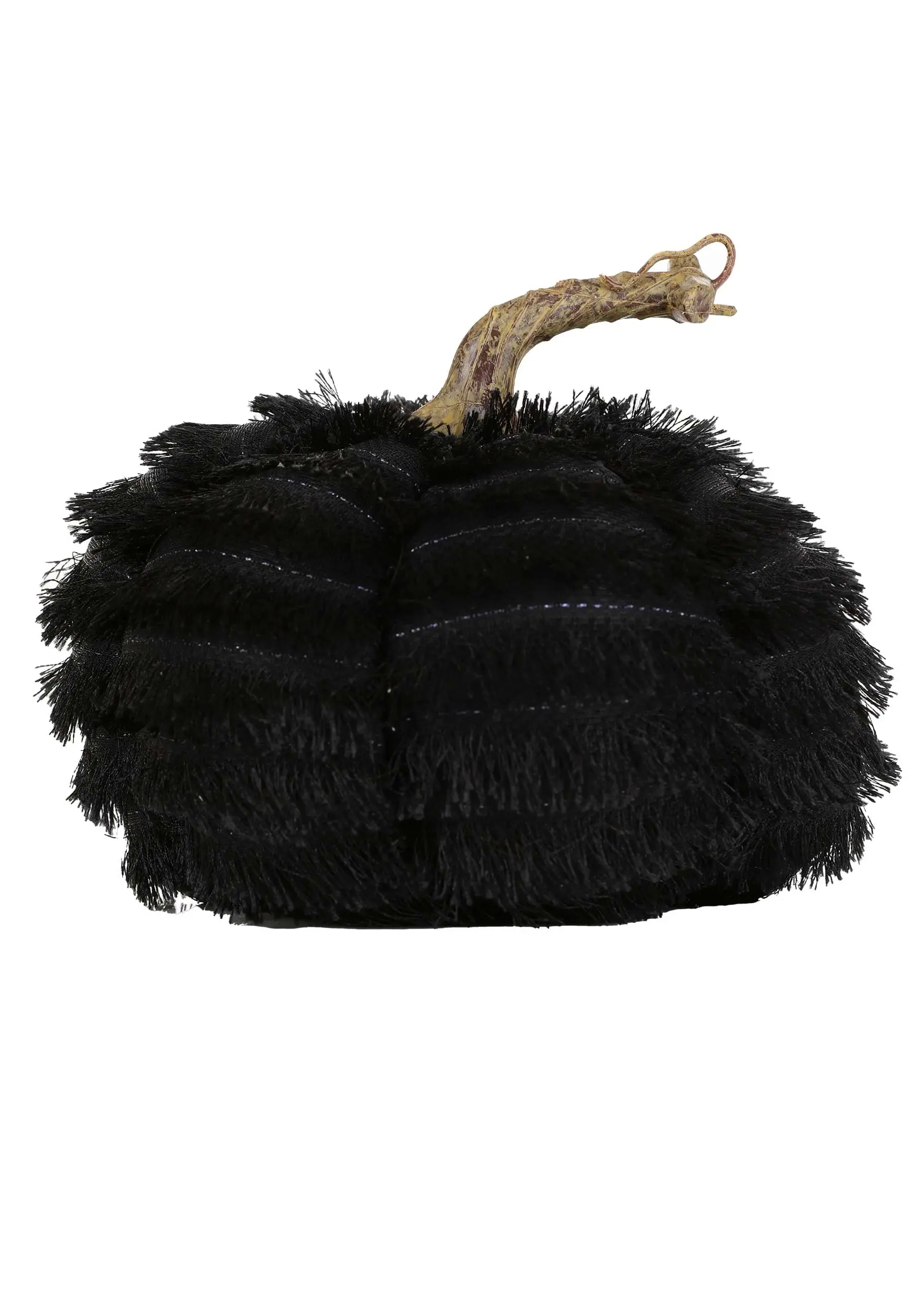 K&K Interiors Black 7 Inch Eyelash Fringe Pumpkin 3 K&K Interiors Black 7 Inch Eyelash Fringe Pumpkin