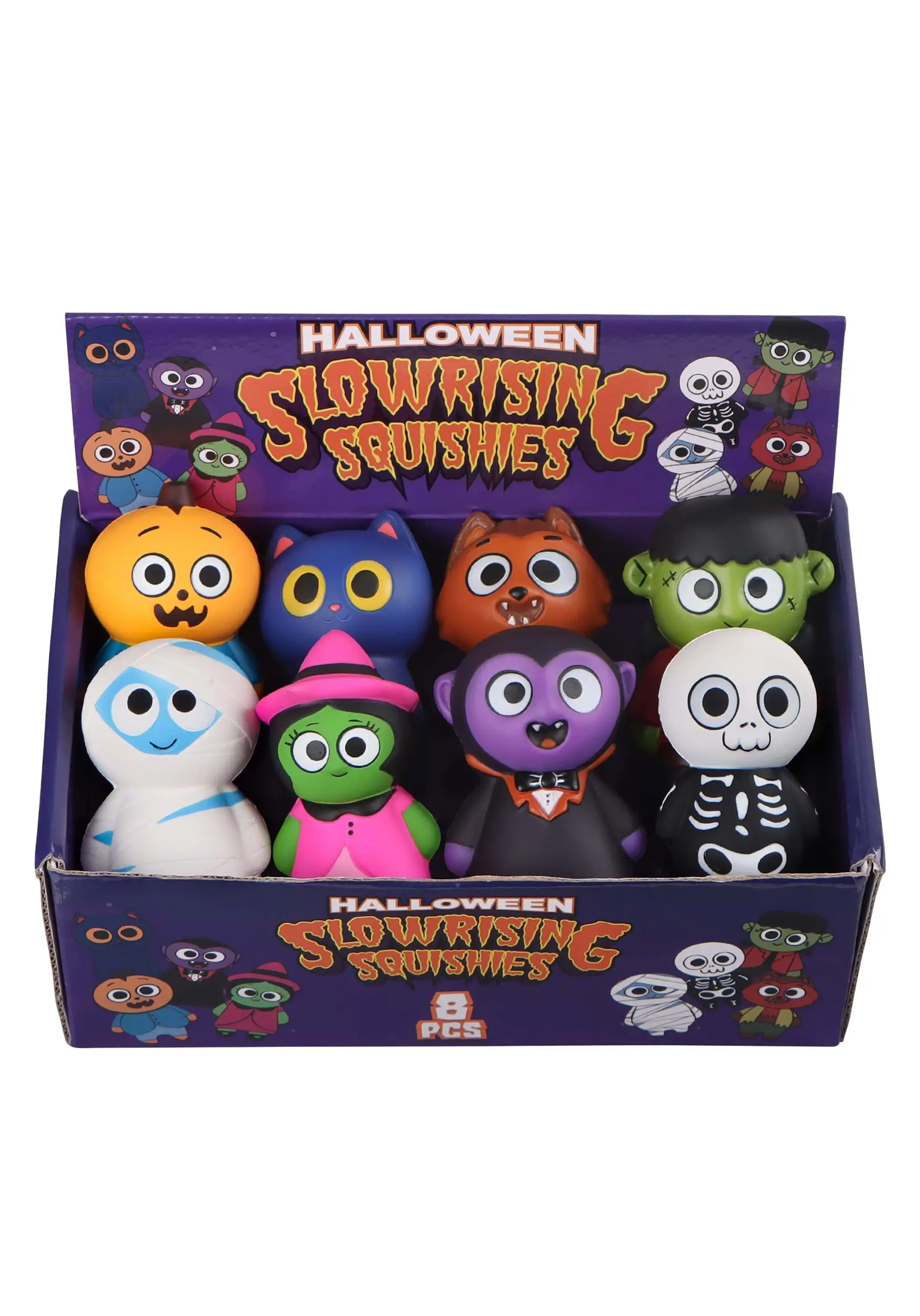 Joyin 8 Piece Set Halloween Slow Rising Squishy Figures 6 Joyin 8 Piece Set Halloween Slow Rising Squishy Figures - Image 4