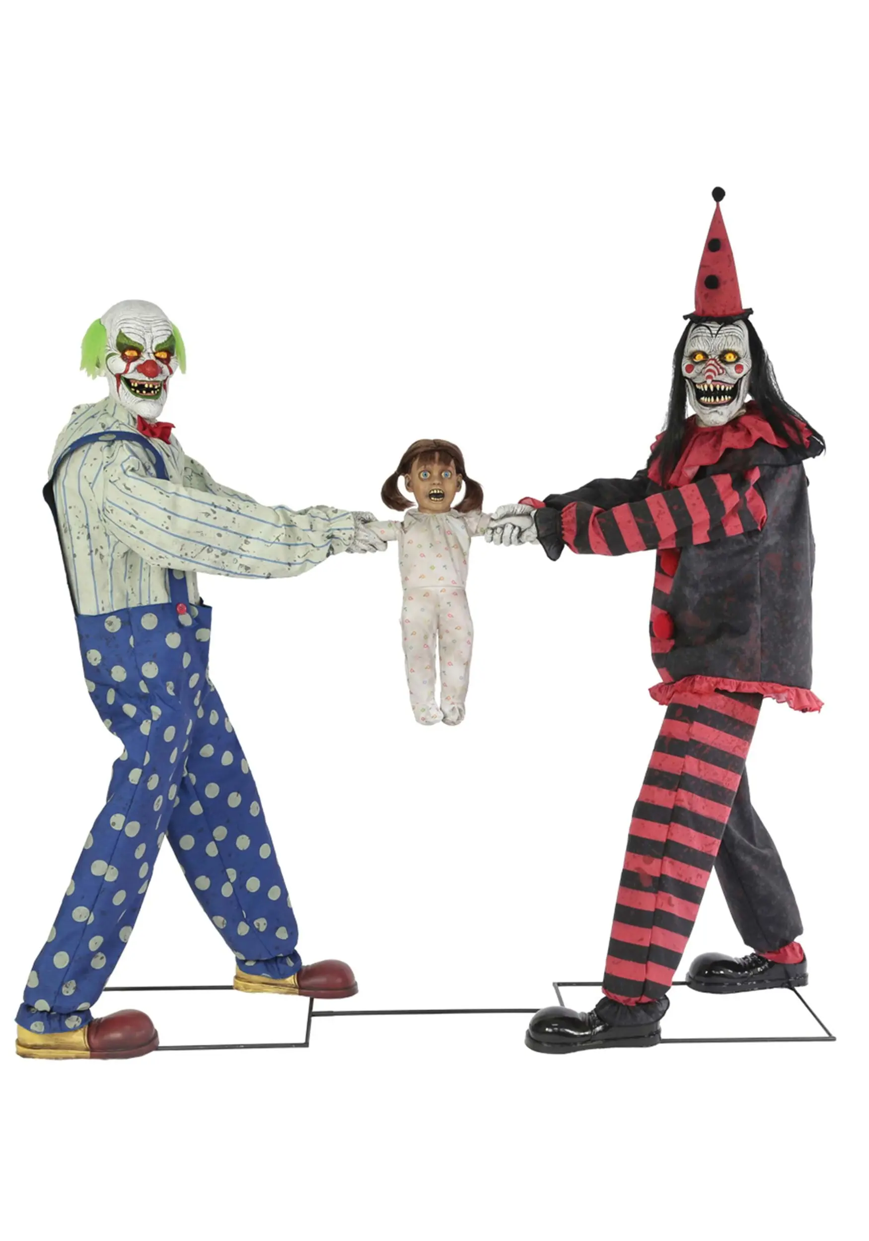 Morris Costumes Tug Of War Animated Clown Prop 3 Morris Costumes Tug Of War Animated Clown Prop