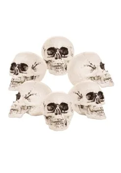 Aroma Set Of 24 Skulls Decoration -Skeletons And Skulls Sales Shop bag of 24 skulls mc0151 alt 3