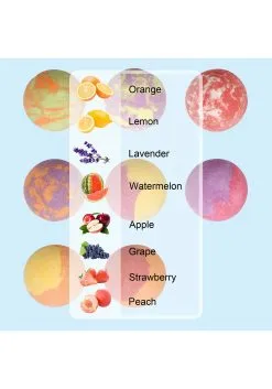 Joyin Bath Bomb With Halloween Toys, 8 Pieces -Skeletons And Skulls Sales Shop bath bomb with halloween toys 8 pcs alt 3