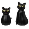 Transpac Resin Black Cat Figurine Decorations 2 Transpac Resin Black Cat Figurine Decorations -Skeletons And Skulls Sales Shop black cat figurines