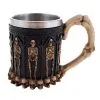 Funny Fashions Black Skeleton Body Mug