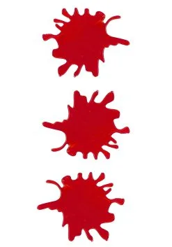 Fun World Blood Splatter Window Clings Halloween Decoration 8 Fun World Blood Splatter Window Clings Halloween Decoration -Skeletons And Skulls Sales Shop blood splatter window clings alt 1