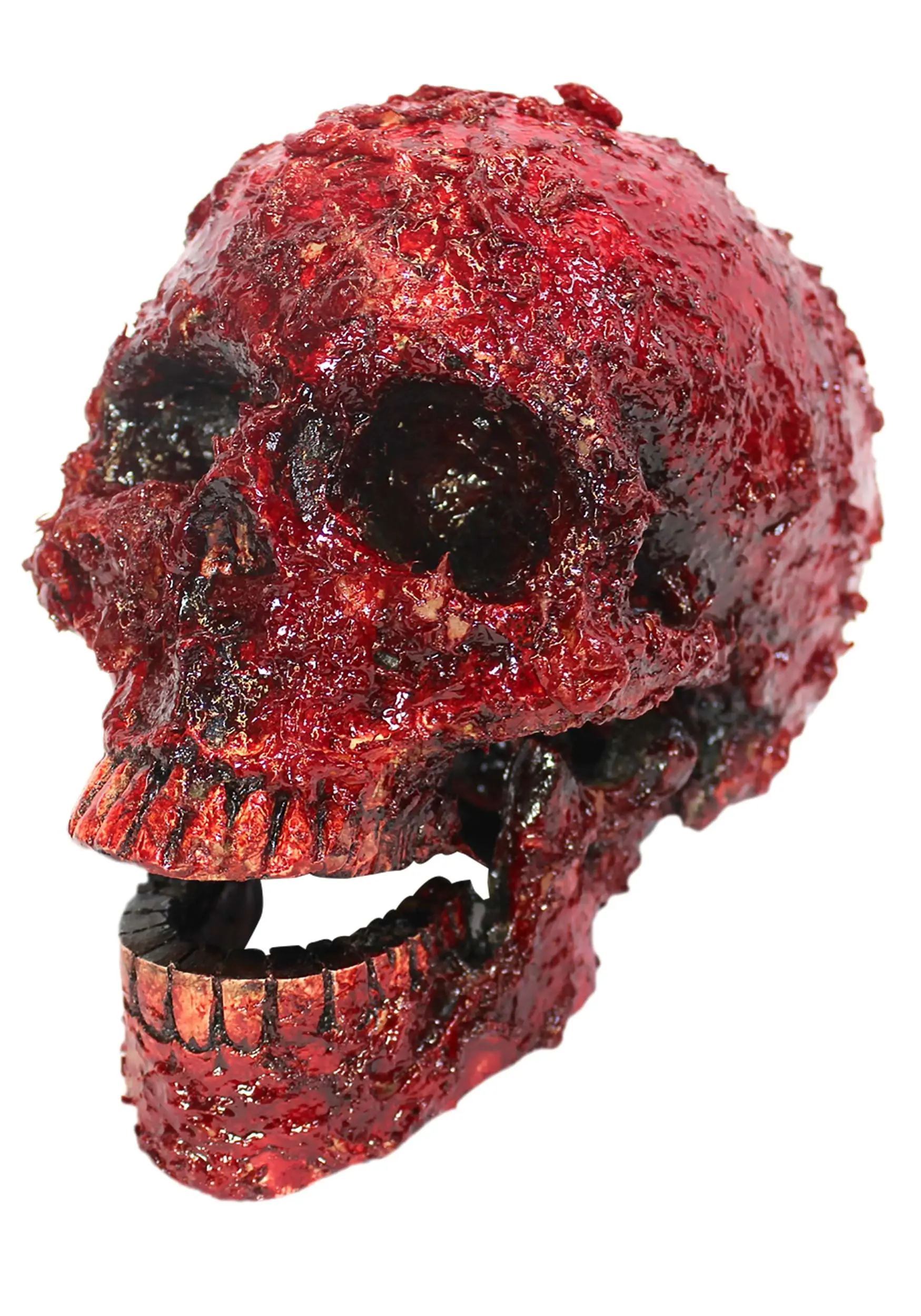 Ghoulish Productions Bloody Resin Skull Prop Decoration 5 Ghoulish Productions Bloody Resin Skull Prop Decoration - Image 3