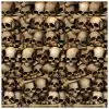 Beistle Wall Of Skulls Catacombs Wall Backdrop Decoration