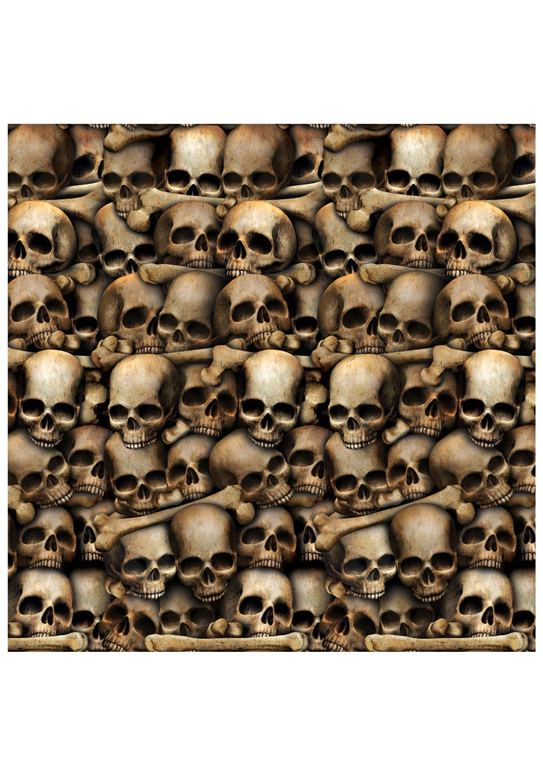 Beistle Wall Of Skulls Catacombs Wall Backdrop Decoration 3 Beistle Wall Of Skulls Catacombs Wall Backdrop Decoration