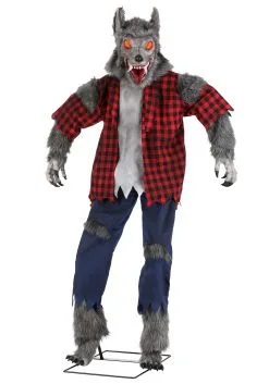 YuanChao Toy Factory Classic Animated Werewolf Halloween Decoration -Skeletons And Skulls Sales Shop classic werewolf halloween decoration alt 7