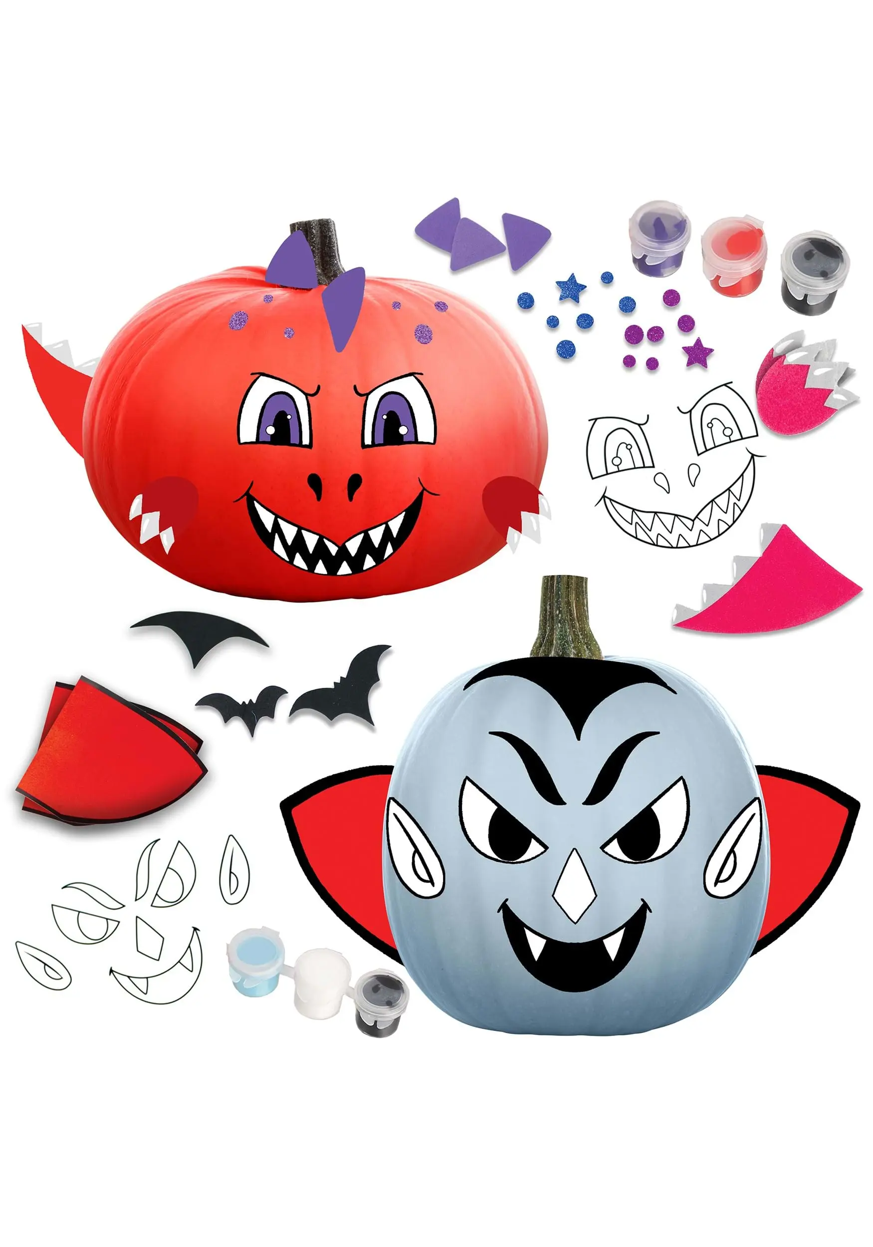 Joyin 8 Characters Pumpkin Coloring Kit 6 Joyin 8 Characters Pumpkin Coloring Kit - Image 4