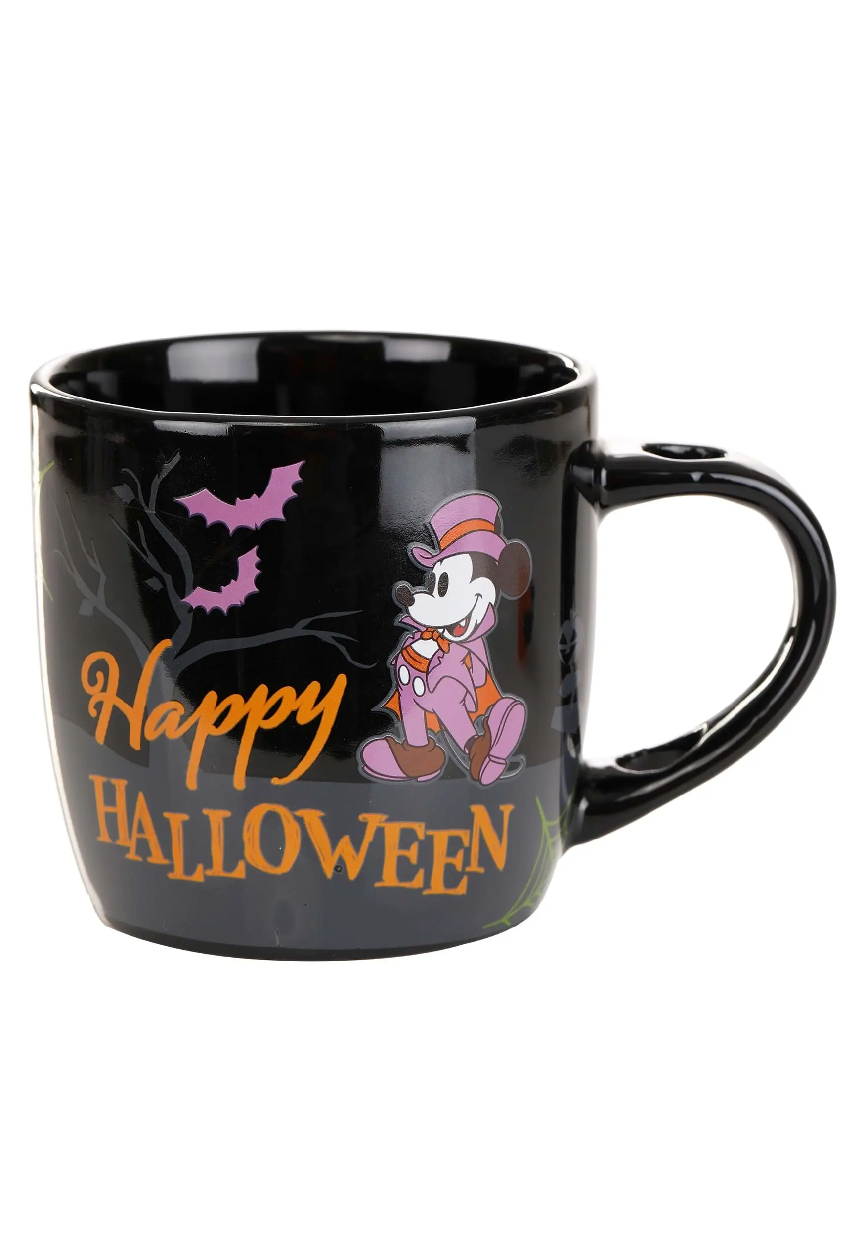 Zrike Brands Happy Halloween Black Stirrer Mickey Disney Mug 7 Zrike Brands Happy Halloween Black Stirrer Mickey Disney Mug - Image 5