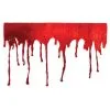 Fun World Drips Of Blood Window Cling Halloween Decoration 2 Fun World Drips Of Blood Window Cling Halloween Decoration -Skeletons And Skulls Sales Shop drips of blood window cling