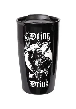 Alchemy Of England Dying For A Drink Double Walled Travel Mug