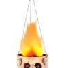 Seasons (HK) Ltd. Flaming Fire Skull Sconce Halloween Prop 2 Seasons (HK) Ltd. Flaming Fire Skull Sconce Halloween Prop -Skeletons And Skulls Sales Shop flaming skull sconce halloween decoration