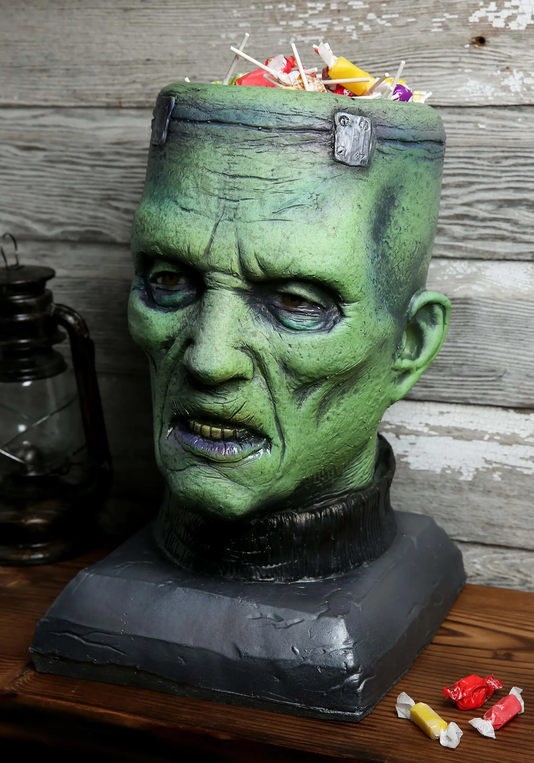Distortions Frankenstein Monster Halloween Treat Bowl 3 Distortions Frankenstein Monster Halloween Treat Bowl