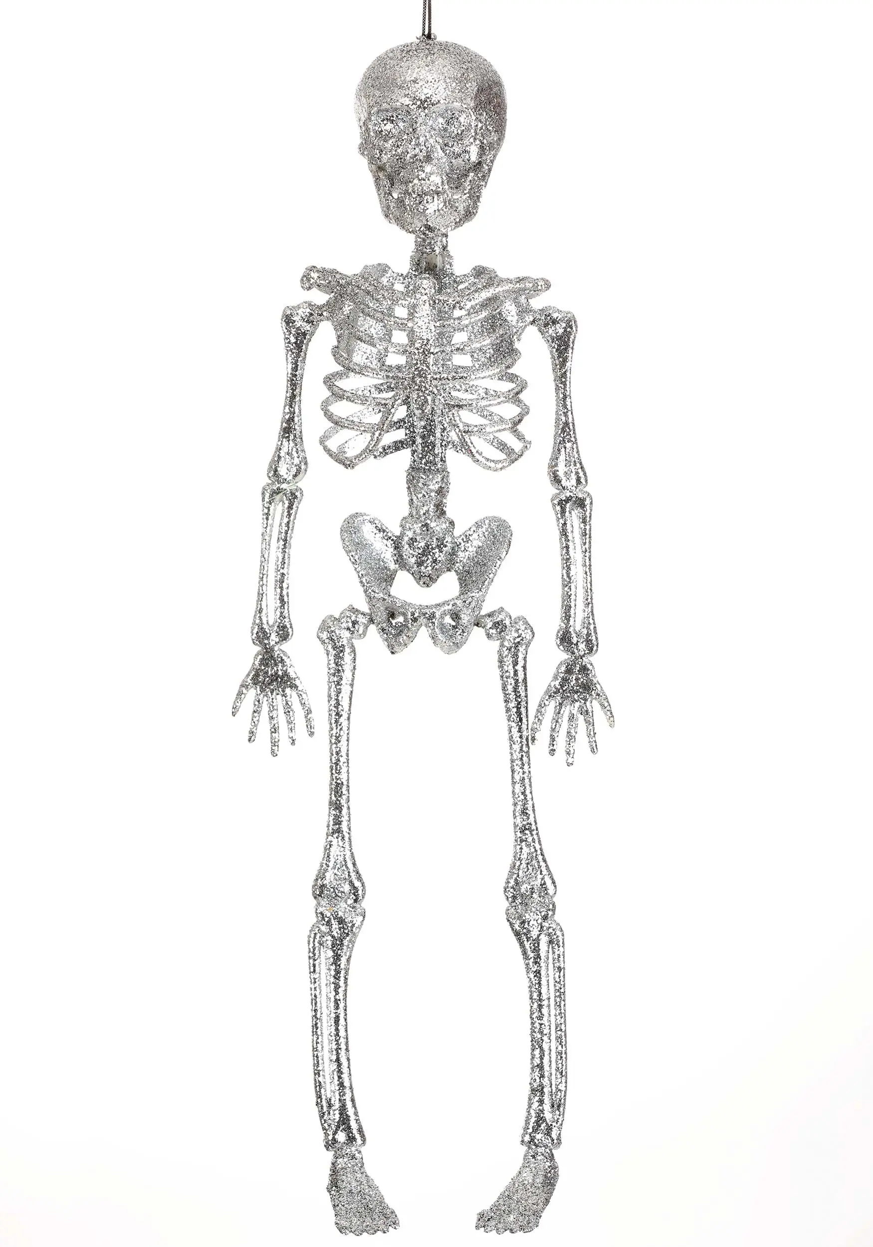 Yihai Silver Glitter Skeleton Halloween Decoration 5 Yihai Silver Glitter Skeleton Halloween Decoration - Image 3