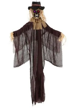 Yihai Hanging Scarecrow With Color Changing LED Lights Decoration