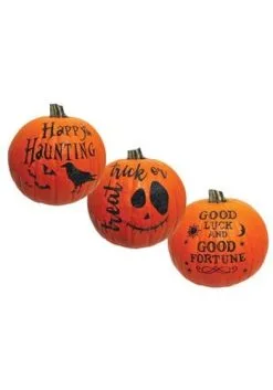 Fun World Pumpkin Glitter Happy Haunting Sticker Kit -Skeletons And Skulls Sales Shop happy haunting pumpkin glitter sticker kit alt 2