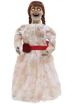 Morris Costumes Talking Haunted Girl Doll -Skeletons And Skulls Sales Shop haunted girl doll alt 2