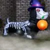 Joyin Inflatable 5 Foot Wiener Dog Skeleton Decoration