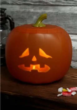 Mindscope Jabberin' Jack Talking Pumpkin Prop -Skeletons And Skulls Sales Shop jabberin jack talking pumpkin prop alt 3