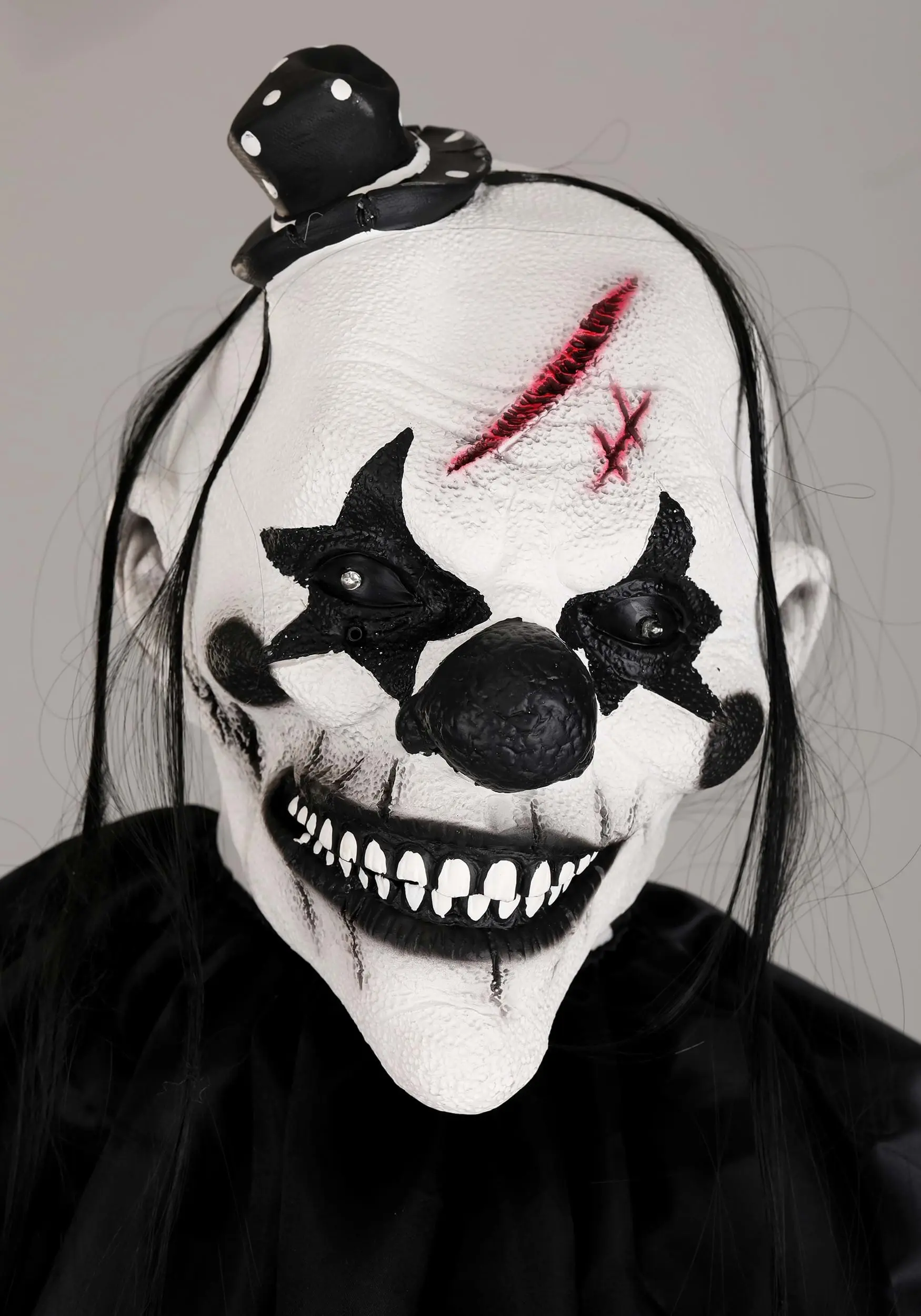 Partytime Latex Factory Animated Creepy Killer Circus Clown Decoration 6 Partytime Latex Factory Animated Creepy Killer Circus Clown Decoration - Image 4