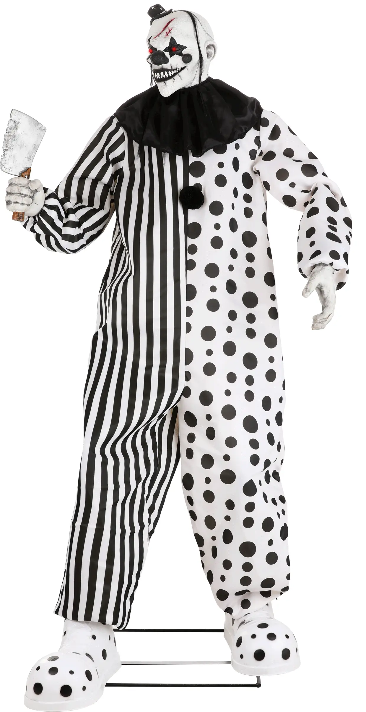 Partytime Latex Factory Animated Creepy Killer Circus Clown Decoration 9 Partytime Latex Factory Animated Creepy Killer Circus Clown Decoration - Image 7