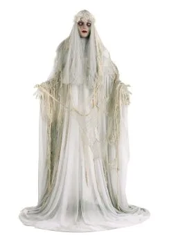 Aroma Life-Size Venetian Victoria Standing Ghost Girl Halloween Decoration 13 Aroma Life-Size Venetian Victoria Standing Ghost Girl Halloween Decoration -Skeletons And Skulls Sales Shop life size venetian victoria standing ghost girl w alt 5