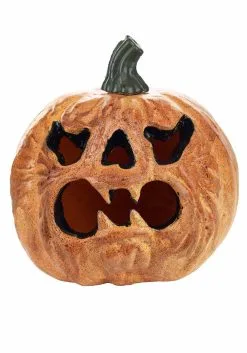 Yihai Light Up Haunted Pumpkin With Red Lights Decoration 8 Yihai Light Up Haunted Pumpkin With Red Lights Decoration -Skeletons And Skulls Sales Shop light up haunted pumpkin prop red lights alt 2